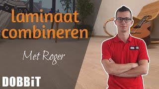 Gecombineerd laminaat leggen met Roger [upl. by Akkina204]