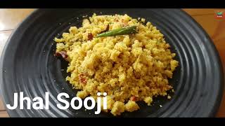 Jhal Sooji  Savoury Semolina  Easy Breakfast Recipe  Hungry Rasoi [upl. by Ahsilak]