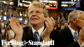 US talk show host Jerry Springer dies aged 79 [upl. by Nangatrad]