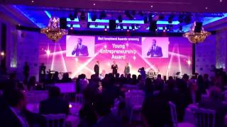 Mohamed El Yacoubi named Best Young Entrepreneur at the WIC [upl. by Anaud]