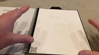 Rocketbook Core Reusable Smart Notebook Review Insane tool for productivity [upl. by Aleina874]