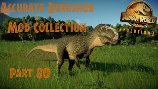 JWE2 Accurate Dinosaur Mod Collection Part 80 [upl. by Bunde704]