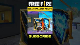 OB47 Update Free Fire New Koda Character Ability 🤔  New Koda Character Ability Test [upl. by Shelbi]