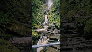 Pistyll Rhaeadr nationalparks Waterfall [upl. by Akehsar]