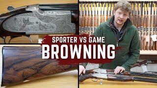 Comparing Browning 525 Heritage Shotguns Sporter vs Game  Detailed Review By Premier Guns [upl. by Aseena]