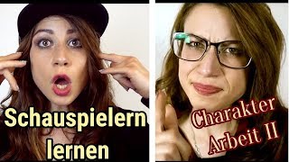 Schauspieler werden Die Charakter arbeit 2  Figuren mit Leben füllen Schauspielern lernen [upl. by Colby]