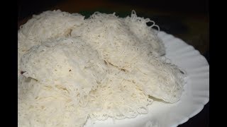 Idiyappam Recipe in Malayalam  How to make Kerala Soft Idiyappam  Noolappam  Noolputtu [upl. by Derek]