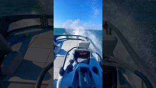 The 21’ Sea•Doo Switch can handle choppy conditions well 🌊 [upl. by Anatol]