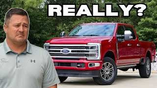 EVERYTHING Ford changed on the new 2025 Super Duty [upl. by Luhem]