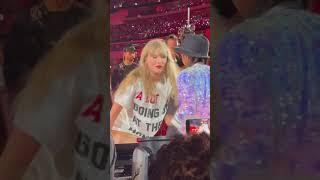 Taylor Swift Gives Kobe Bryant’s Daughter Bianka Bryant Her Hat At The Eras Tour [upl. by Gretchen926]