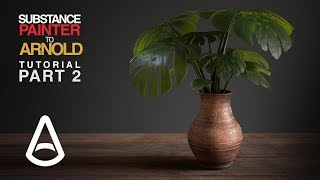 Substance Painter Texturing  PART 2 of 2 Rendering in Arnold [upl. by Ricoriki]