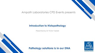 Introduction to Histopathology Webinar [upl. by Rutan]