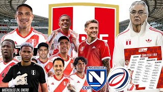 CONFIRMADO LISTA de CONVOCADOS a SELECCIÓN PERUANA por FOSSATI para AMISTOSOS FIFA [upl. by Nal]