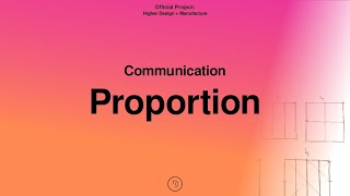 Design Communication  Proportion [upl. by Oirasan]