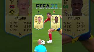 Haaland vs Vini JR in FIFA OMG😱🔥 [upl. by Cheston]