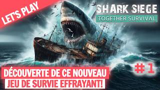 DÉCOUVERTE de ce JEU de SURVIE sur un BATEAU On doit LUTTER CONTRE un REQUIN GÉANT [upl. by Sadnak]