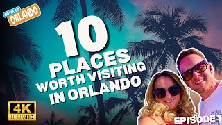 10 places WORTH visiting in Orlando  Out Side the theme parks [upl. by Sybille]