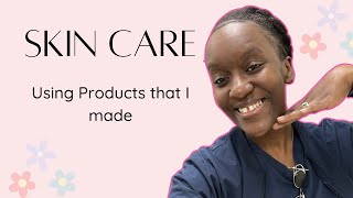 My simple Skin Care Routine  Handmade Skin Care Products [upl. by Clippard201]