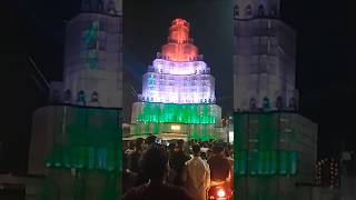 Burj Khalifa tricolour durga mata pandal [upl. by Buzzell]