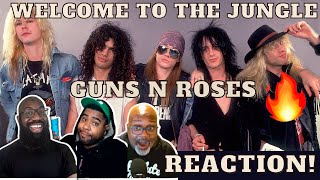 Hip Hop Fans react to Guns N Roses Welcome To The Jungle REACTION [upl. by Aroled]