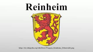 Reinheim [upl. by Ojeibbob]