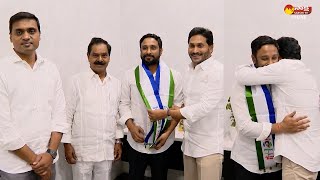 Former India Cricketer Ambati Rayudu Joined YSRCP  CMYS Jagan  SakshiTVLIVE [upl. by Stephenson]