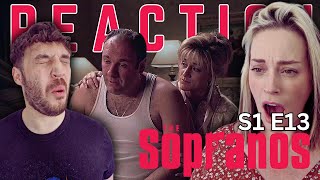 THE SOPRANOS SEASON 1 FINALE  FIRST TIME WATCHING  S1E13 I Dream of Jeannie Cusamano [upl. by Luzader940]