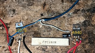 940 transistor and 2073 transistor amplifier amplifier video [upl. by Yerggoeg]