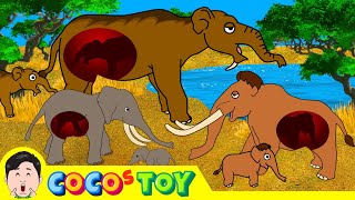 How different were Cenozoic animals from todayㅣAnimals name Cenozoic animalsㅣCoCosToy [upl. by Aihsetal]