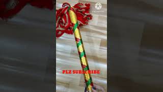 PVC Pipe se Bnaye Beautiful Dandiya For Navratri Navratri Special DIY Shorts [upl. by Notyep]