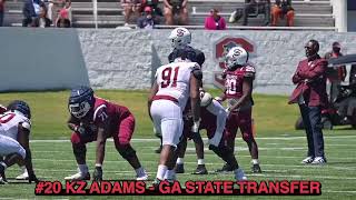 SC State Running back KZ Adams Is SHIFTY😳 [upl. by Ecirtra]