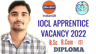 IOCL APPRENTICE VACANCY 2022 IOCL APPRENTICE  Chemical Pedia [upl. by Nimaynib]