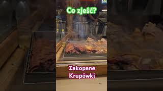 zakopane krupówki jedzenie food [upl. by Odlauso]