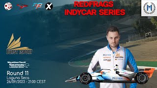 rFactor 2 IndyCar Series  Round 11 at Laguna Seca [upl. by Tepper155]