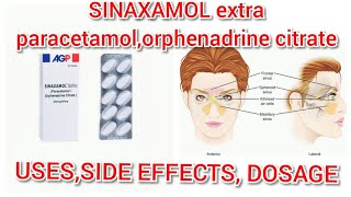 Sinaxamol extra tablet uses in urdu  Paracetamol tablets uses in urdu [upl. by Alaek]