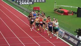 PAILLON 222 vs ZANINI 222  1000m  Diamond League Monaco 2024 [upl. by Petigny]