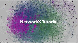 Introduction to Data Science  NetworkX Tutorial [upl. by Reyotal]