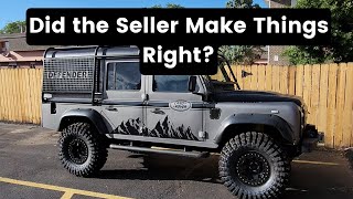 Defender 110 Purchase Gone Wrong Who is the Seller What did their Mechanic Say and will BAT Help [upl. by Branen]