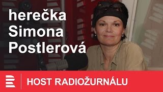 Host Radiožurnálu  Simona Postlerová herečka [upl. by Sudbury]