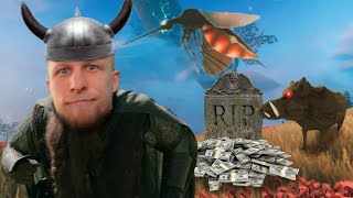 I bet 15000 I wouldnt die in Valheim l HC Valheim Gameplay  Quin69 Highlights 5 [upl. by Buote188]