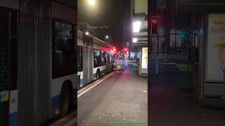 Tram und Bus beim Helvetiaplatz Zürich [upl. by Naujed194]