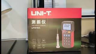 UNIT UT315A Vibration Tester Unboxing and Demo [upl. by Feinberg855]