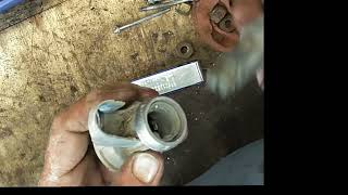 59 Chevy BelAir How to remove the ignition lock cylinder from an old Chevy 2 part video [upl. by Anehta]