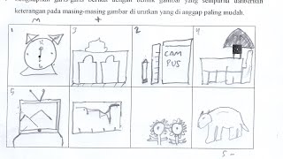 30 Gambar Tes Wartegg dan Jawabannya  Tes Psikotes [upl. by Eadahc]