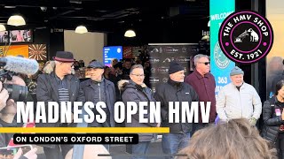 Madness as HMV reopens on Oxford Street [upl. by Seedman]