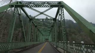 Historic Oregon Highway 30  Driving from Troutdale Oregon to the Vista House Viewpoint [upl. by Cuthbertson]