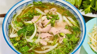 Vietnamese Street Food  beef pho chicken pho Hue pork noodle soup [upl. by Nets]