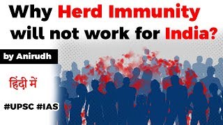 How HERD IMMUNITY works Why Herd Immunity will not work for India Current Affairs 2020 UPSC2020 [upl. by Petronilla]