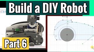 🤖 DIY Autonomous Mobile Robot Series  Part 6 Designing with Fusion 360  Chassis and Body Design [upl. by Sisxela]