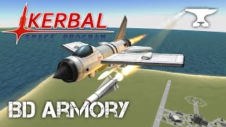 Aircraft Tutorial  Ground Attack  Kerbal Space Program amp BD Armory [upl. by Noramac]